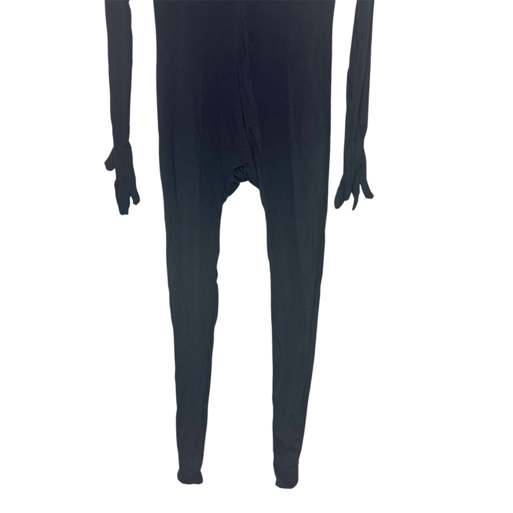 Party Suits Black Partysuit 1 Piece Costume Size Teen Medium - Picture 7 of 9
